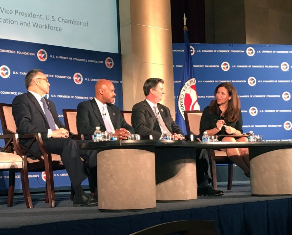 State leaders discuss improving the talent pipeline during a March 23 U.S. Chamber of Commerce national conference.